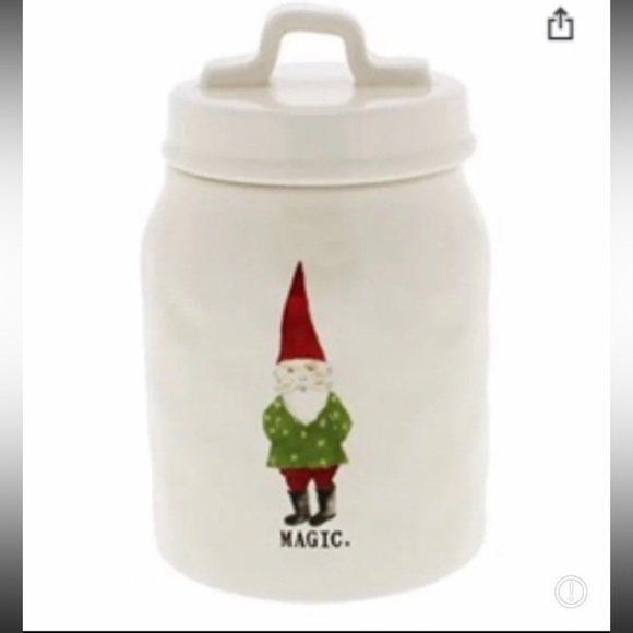 Rae Dunn Other - ⛔️REDUCED⛔️ Rae Dunn Magic Gnome Canister